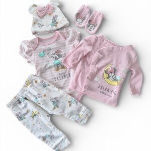 Minnie Mouse “Dream Big” Matching Outfit 5 piece Set